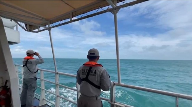 Badan Keamanan Laut (Bakamla) Republik Indonesia (RI) menangkap kapal bermuatan ore nikel di Perairan Tanjung Sampara, Provinsi Sulawesi Tenggara (Sultra).