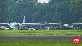 FOTO: Melongok Bandara Pondok Cabe Pengganti Halim Perdanakusuma