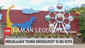 VIDEO: Menjelajahi 'Dunia Dinosaurus' di Ibu Kota