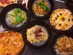 Bisa Ngopi Cantik Sambil Makan Pasta Truffle di Kafe ala Italia