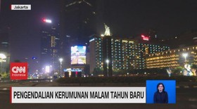 VIDEO: Pengendalian Kerumunan Malam Tahun Baru