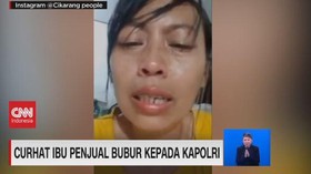VIDEO: Viral, Curhat Ibu Penjual Bubur Kepada Kapolri