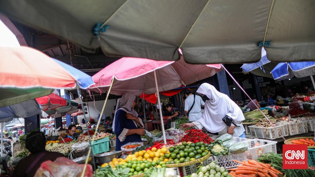 FOTO: Harga Pangan Semakin Mahal Jelang Tahun Baru