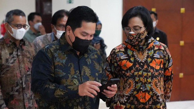 Menteri BUMN Erick Thohir menyebut kinerja keuangan, operasional, dan tanggung jawab sosial yang dilakukan pihaknya mencatat hasil terbaik selama 2021.