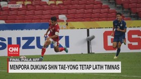 VIDEO: Menpora Dukung Shin Tae-Yong Tetap Latih Timnas