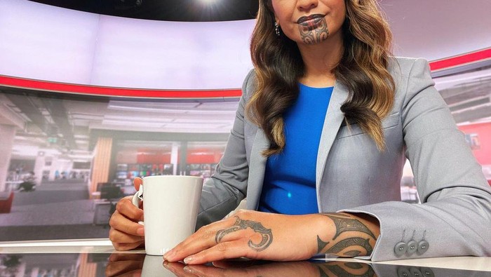 presenter tv tato wajah maori, Oriini Kaipara