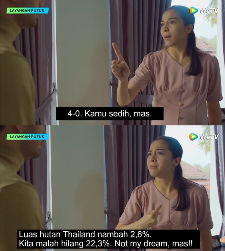 potret meme layangan putus Serial web series 'Layangan Putus' viral dan banyak meme kocak menirukan salah satu adegannya. Yuk intip!
