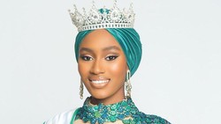 Pecah Rekor, Wanita Berhijab Jadi Ratu Kecantikan Nigeria