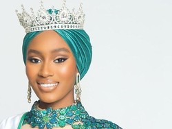 Pecah Rekor, Wanita Berhijab Jadi Ratu Kecantikan Nigeria