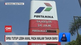 VIDEO: SPBU Tutup Lebih Awal Pada Malam Tahun Baru