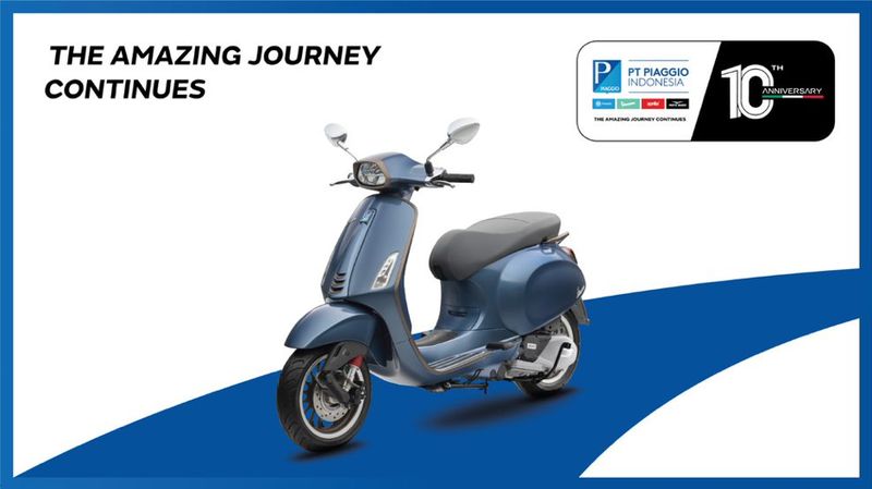 Vespa merupakan brand sepeda motor ikonik yang amat populer di berbagai penjuru dunia.