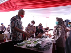 Ganjar Lepas Ekspor Komoditas Pertanian Senilai Rp 528,9 Miliar
