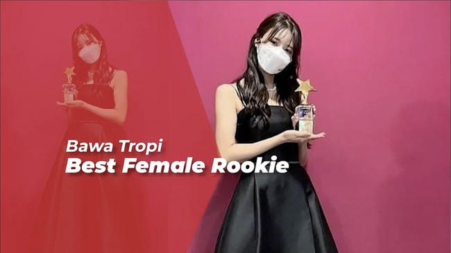 Mijoo eks Lovelyz Nangis Usai Raih Penghargaan di MBC Entertainment Awards 2021