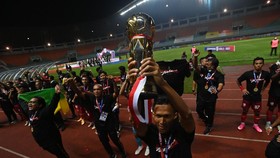 FOTO: Persis Juara Liga 2 Usai Tekuk Rans Cilegon