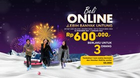 Bertabur Promo, Pesan Tiket Cuma di Website Trans Snow Bintaro