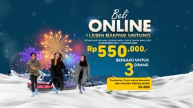Beli Tiket Liburan di Website Trans Snow Bekasi Lebih Untung