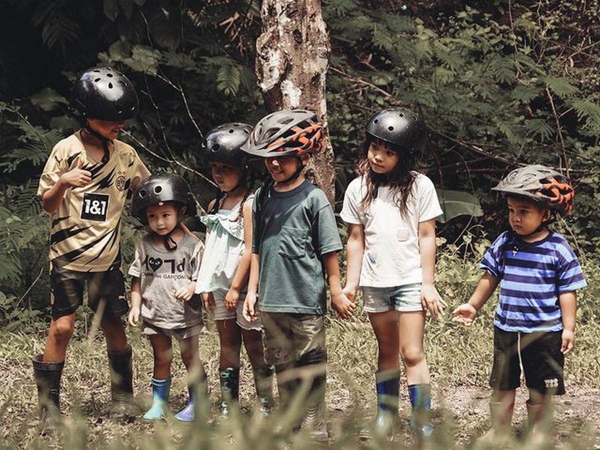 Gading Marten mengajak putri tercintanya main ATV jelajahi sungai hingga gua di Bali&period; Yuk kita intip keseruannya&excl;