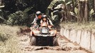 Gading Marten mengajak putri tercintanya main ATV jelajahi sungai hingga gua di Bali&period; Yuk kita intip keseruannya&excl;