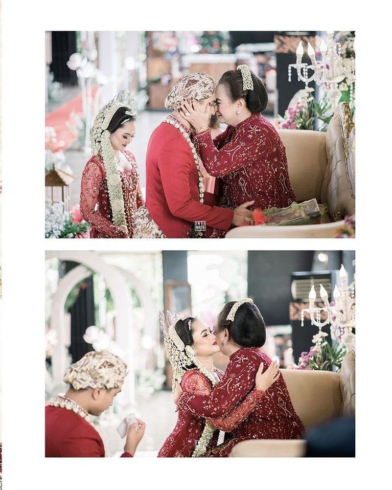 Lutfi Agizal dan Nadya Indry sang istri yang kini berbadan dua baru saja menggelar acara ngunduh mantu. Yuk intip momennya!