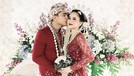 Lutfi Agizal dan Nadya Indry sang istri yang kini berbadan dua baru saja menggelar acara ngunduh mantu&period; Yuk intip momennya&excl;