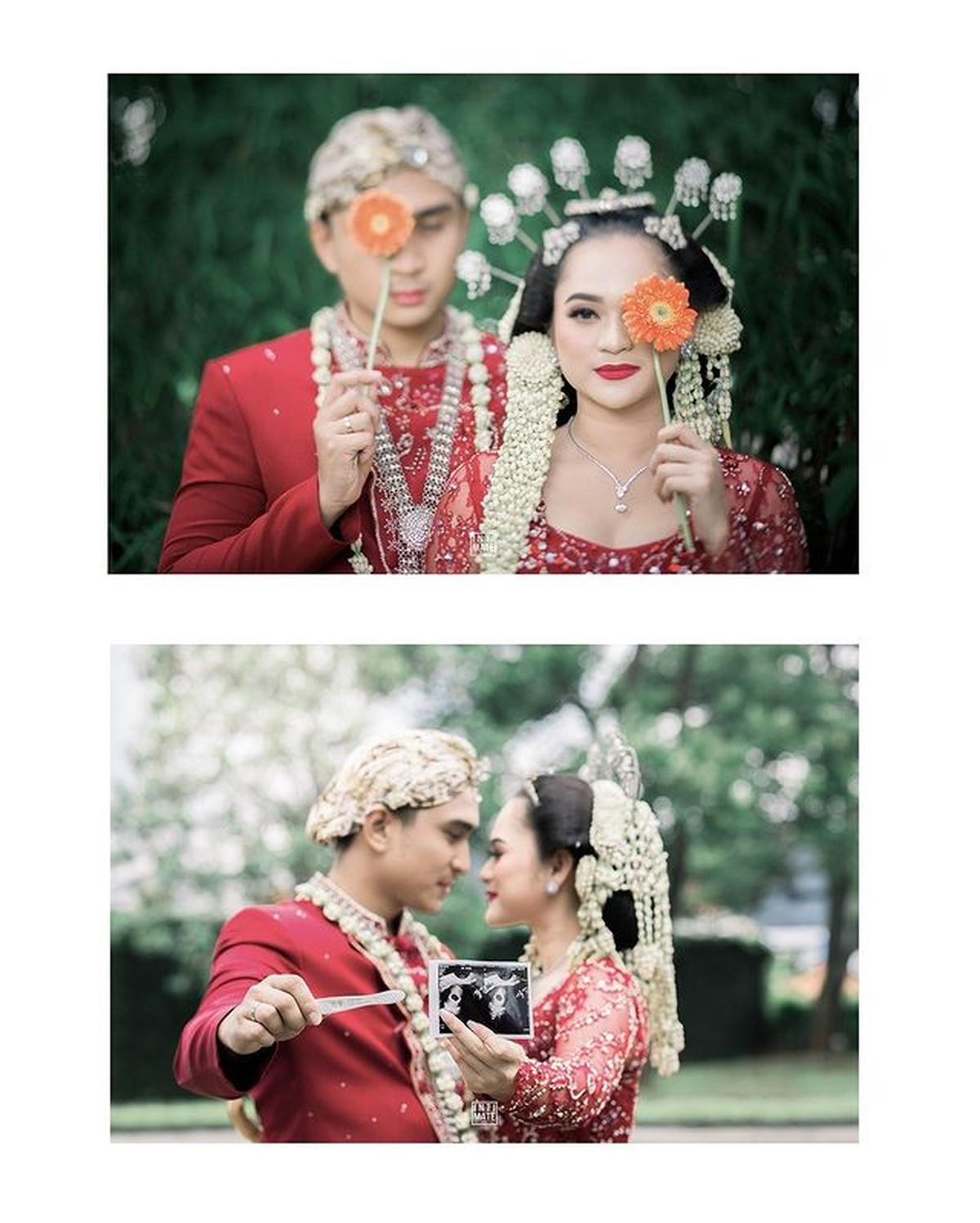 Lutfi Agizal dan Nadya Indry sang istri yang kini berbadan dua baru saja menggelar acara ngunduh mantu&period; Yuk intip momennya&excl;