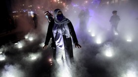 FOTO: Kala Arab Saudi Merayakan Malam Tahun Baru 2022