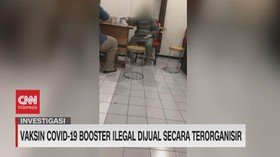 VIDEO: Vaksin Covid-19 Booster Ilegal Dijual Secara Terorganisir