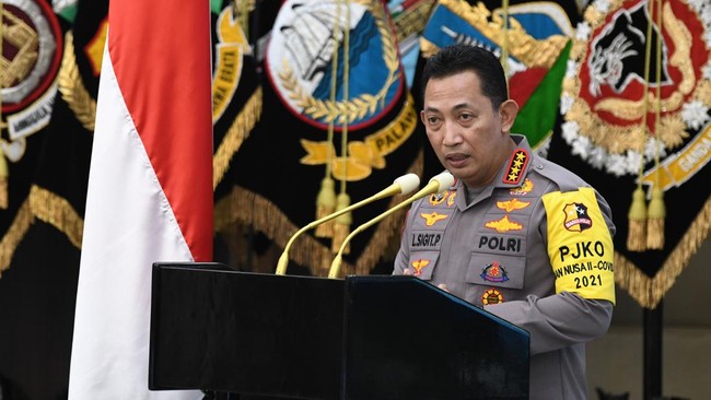 Kapolri Jenderal Listyo Sigit Prabowo menekankan akan mengambil tindakan tegas kepada pejabat-pejabat Polri yang terlibat judi online.