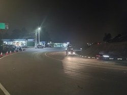 Lalin Puncak Menuju Jakarta Kembali Lancar Malam Ini