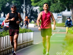 Alasan Warga Pilih Berolahraga di Bundaran HI Walau Omicron Mengintai!