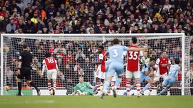 FOTO: Man City Bangkit dan Benamkan Arsenal