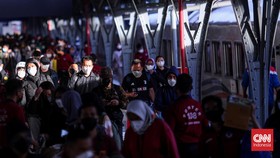 FOTO: Arus Balik Libur Natal dan Tahun Baru