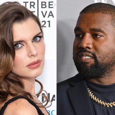 Kanye West Disebut Belikan Hotel Penuh Pakaian Mewah untuk Julia Fox