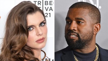 Kanye West Disebut Belikan Hotel Penuh Pakaian Mewah untuk Julia Fox