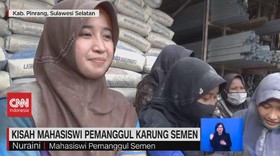 VIDEO: Kisah Mahasiswi Pemanggul Karung Semen