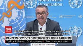 VIDEO: Pandemi Covid-19 Diprediksi Berakhir Tahun Ini