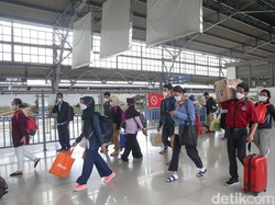 Hari Ini 13 Ribu Penumpang KA Tiba di Stasiun Pasar Senen-Gambir
