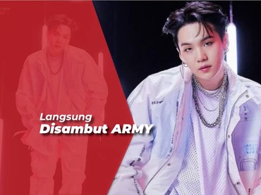 Sembuh dari Covid-19, Suga BTS Kembali Beraktivitas
