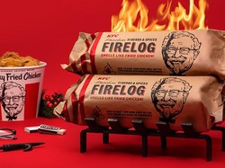 Bikin Ngiler! Kayu Bakar Ini Keluarkan Aroma Ayam Goreng KFC