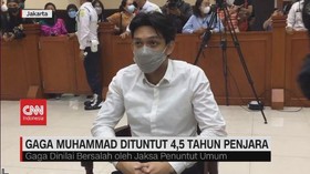 VIDEO: Gaga Muhammad Dituntut 4,5 Tahun Penjara