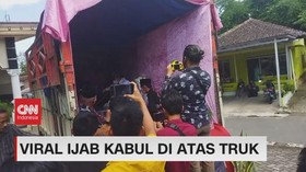 VIDEO: Viral Ijab Kabul di Atas Truk