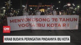 VIDEO: Kirab Budaya Peringatan Pindahnya Ibu Kota
