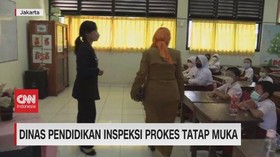 VIDEO: Sekolah Mulai PTM 100%, Dinas Pendidikan Inspeksi Prokes