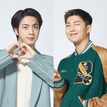 Dear ARMY, RM dan Jin BTS Sudah Sembuh dari Covid-19!