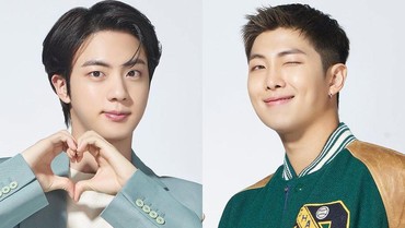 Dear ARMY, RM dan Jin BTS Sudah Sembuh dari Covid-19!