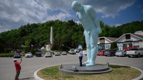 FOTO: Pesona di Zona Demiliterisasi Dua Korea