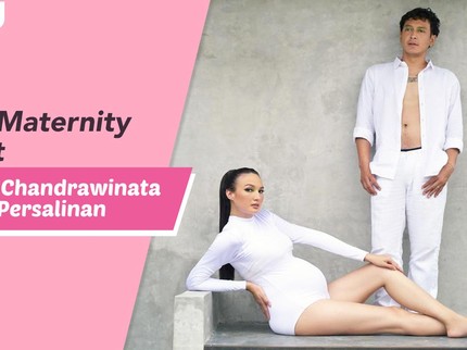 Intip Maternity Shoot Nadine Chandrawinata Jelang Persalinan