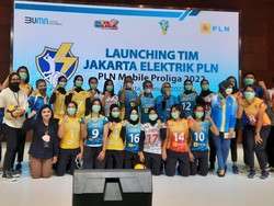 Proliga 2022: Ini Target Tim Putri Jakarta Elektrik PLN