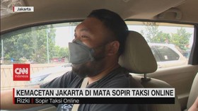 VIDEO: Kemacetan Jakarta di Mata Sopir Taksi Online