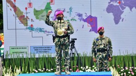 KSAL Minta Kibar Bendera 1/2 Tiang Hormati Marinir Gugur di Papua